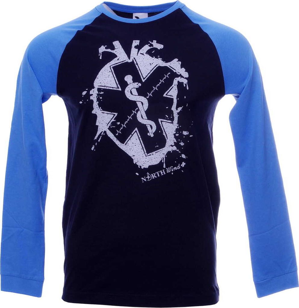 Rescue Heart Langarm-T-Shirt navy blau - M