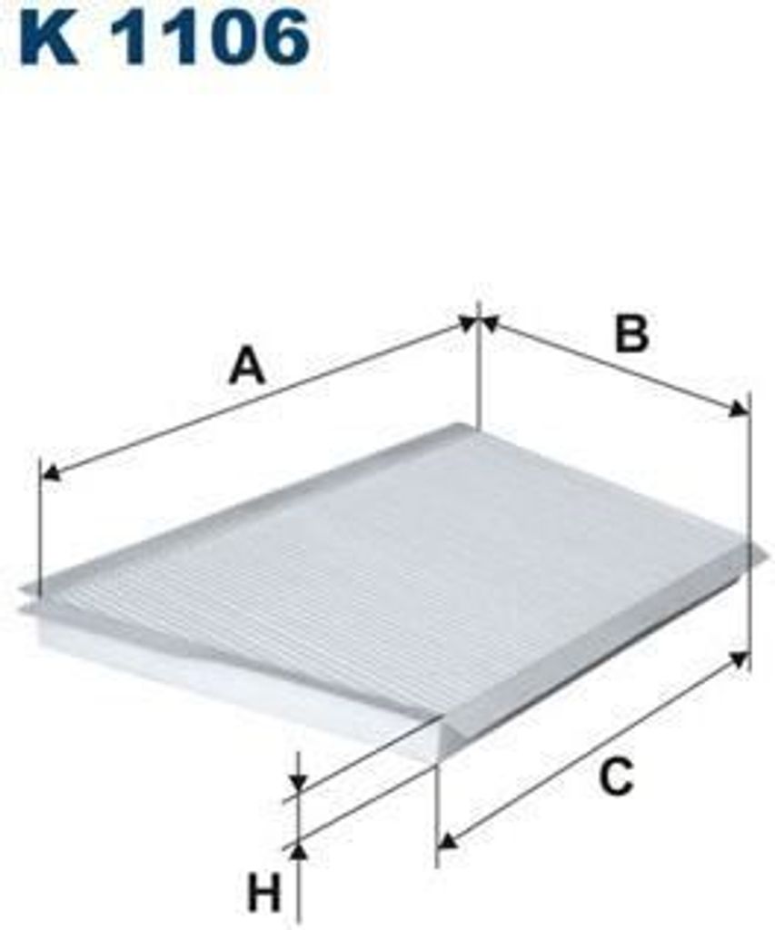 Innenraumfilter FILTRON K 1106