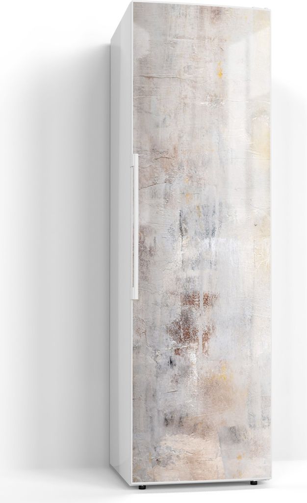 DEQORI Magnetmatte Kühlschrank Standard 60x200 cm 'Verwitterte Eleganz' Magnetfolie