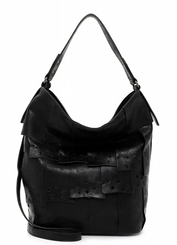 SURI FREY Bethy Hobo Bag - Borsa Donna Nero a Spalla Alta Qualità