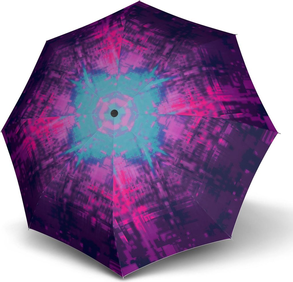 Knirps Re³ Duomatic Taschenschirm - Glitch
