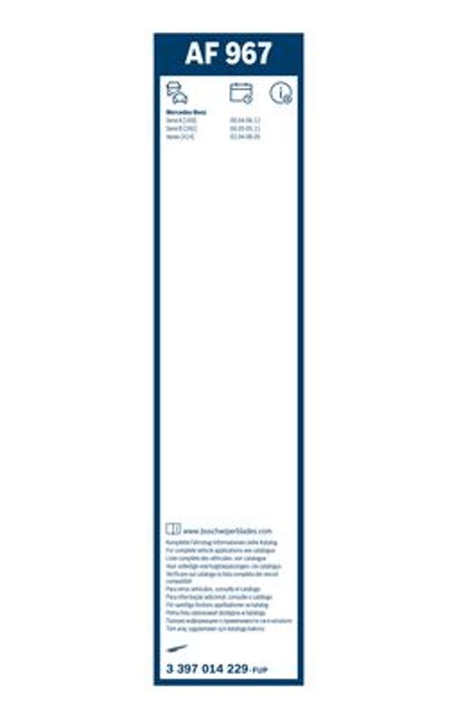 Bosch Wischblatt Aerofit 3 397 014 229