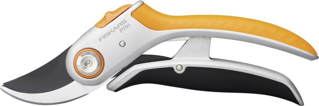 Fiskars P751, Bypass, Aluminium, Orange, Stahl, Schwarz, Produktbild 