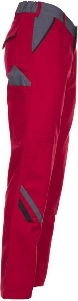 Planam Bundhose Highline Damen Gr. 36 rot/schiefer/schwarz Produktbild 
