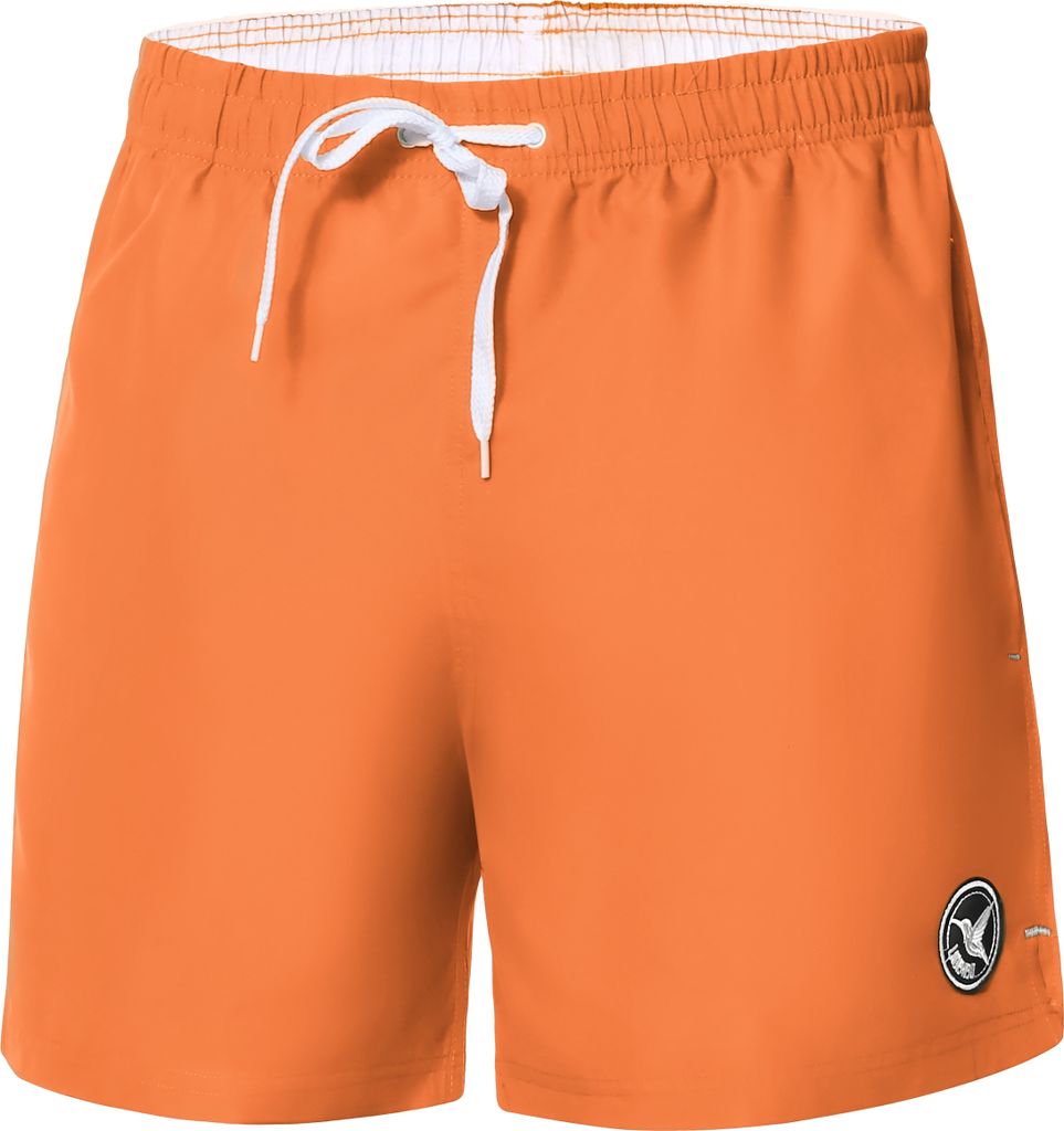Ladeheid Herren Badehose Badeshorts Beachshorts Schwimmhose LA40-198 (Orange, 4XL)