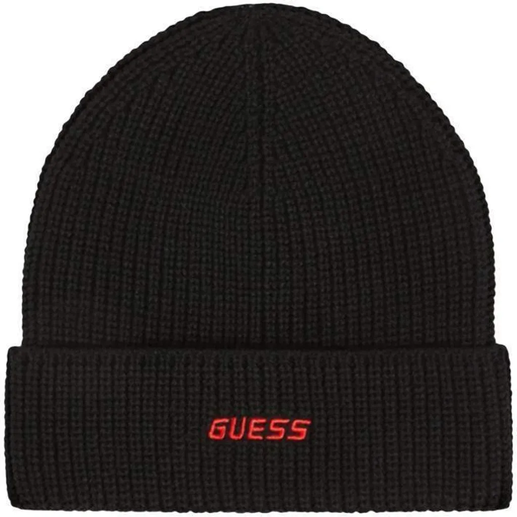 Logo Guess rouge : T-shirt iconique en coton premium pour un look chic