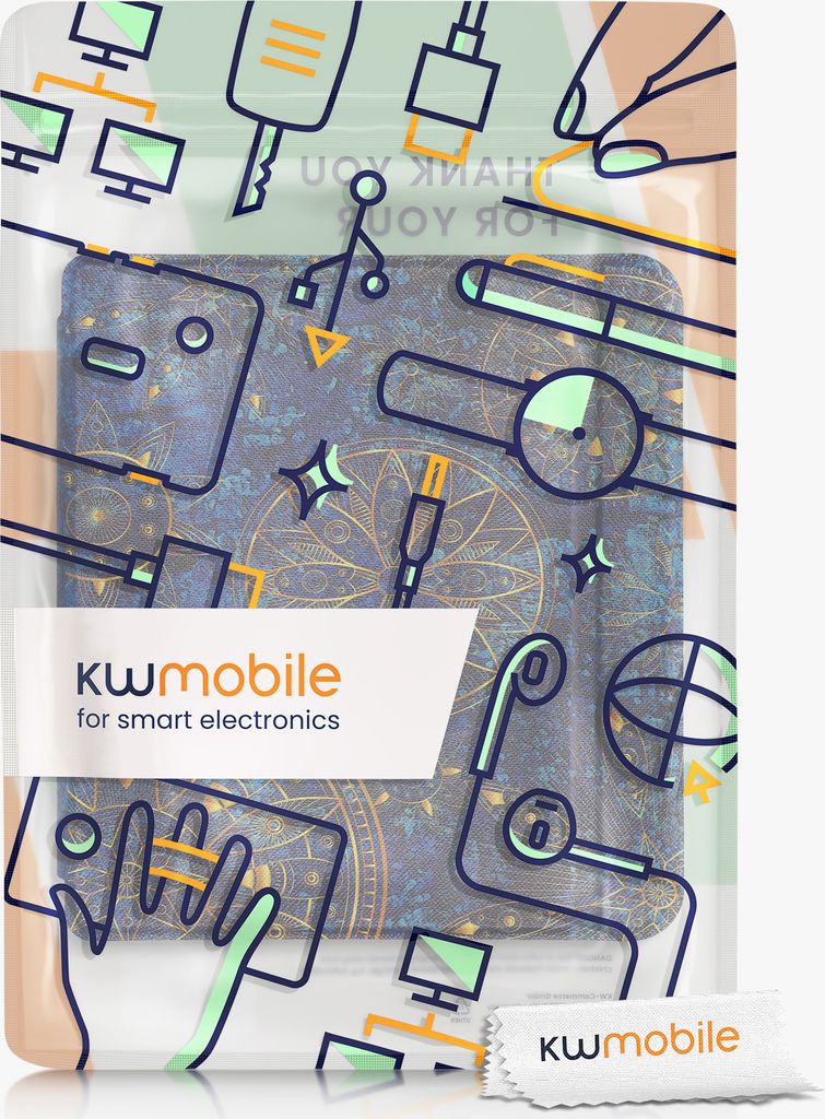 kwmobile Klapphülle kompatibel mit Tolino Vision 6 Hülle - Produktbild 7
