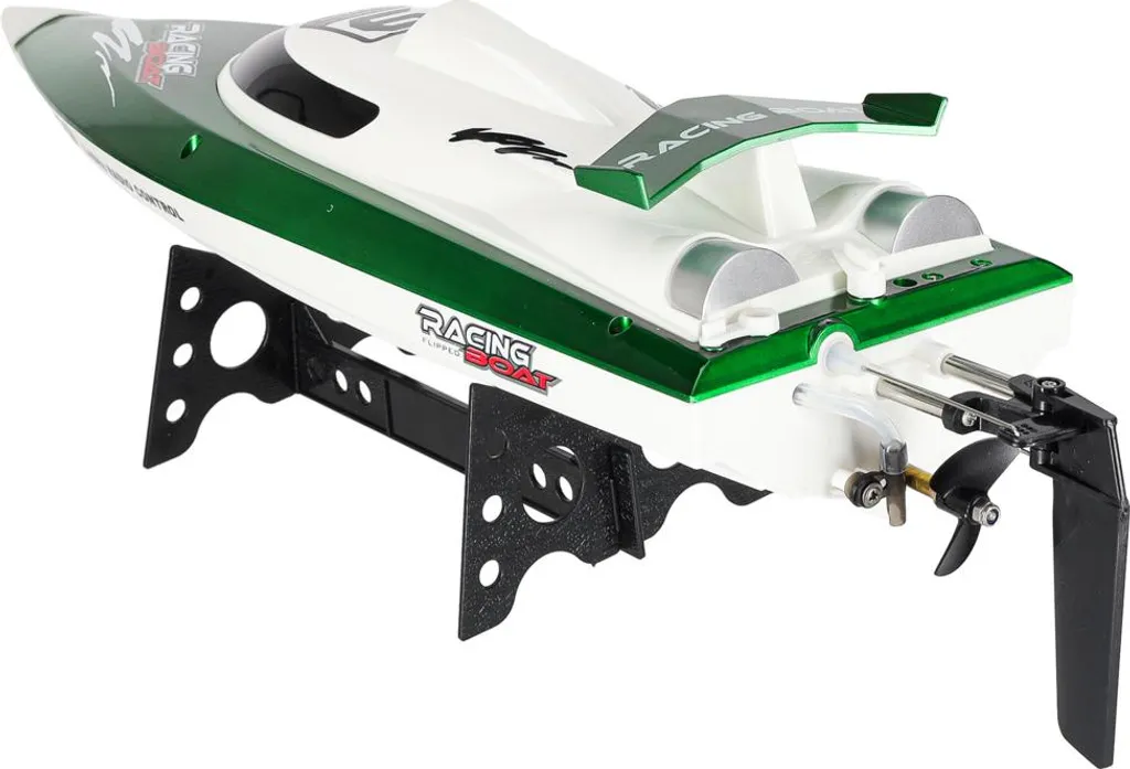Bateau de Course RC FT009 Vert - Speedboat Rapide pour Lac et Étang - 16