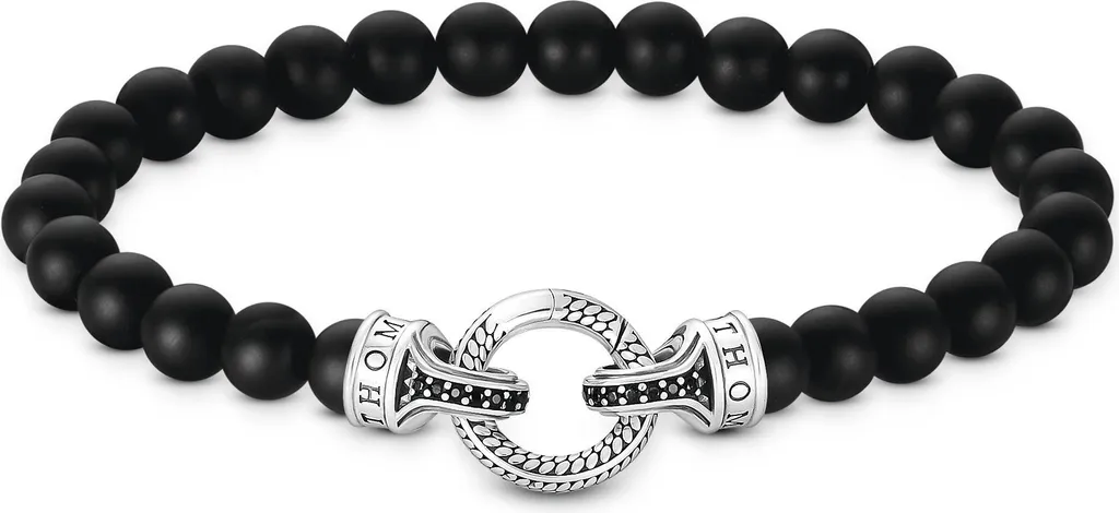 Bracelet Thomas Sabo Rebel at Heart Argent 19cm : Style et Durabilité