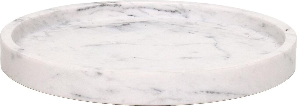 Orbit rundes Tablett, weiß