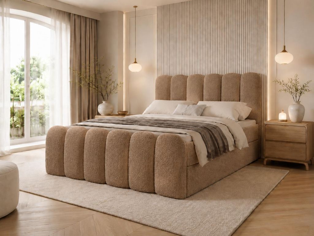 Emlar Boxspringbett Cuddle 180x200 - Komplett-Set mit Produktbild 