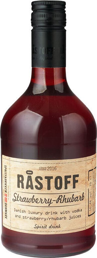 Råstoff Strawberry-Rhubarb 16,4% Vol. 0,7L Produktbild 