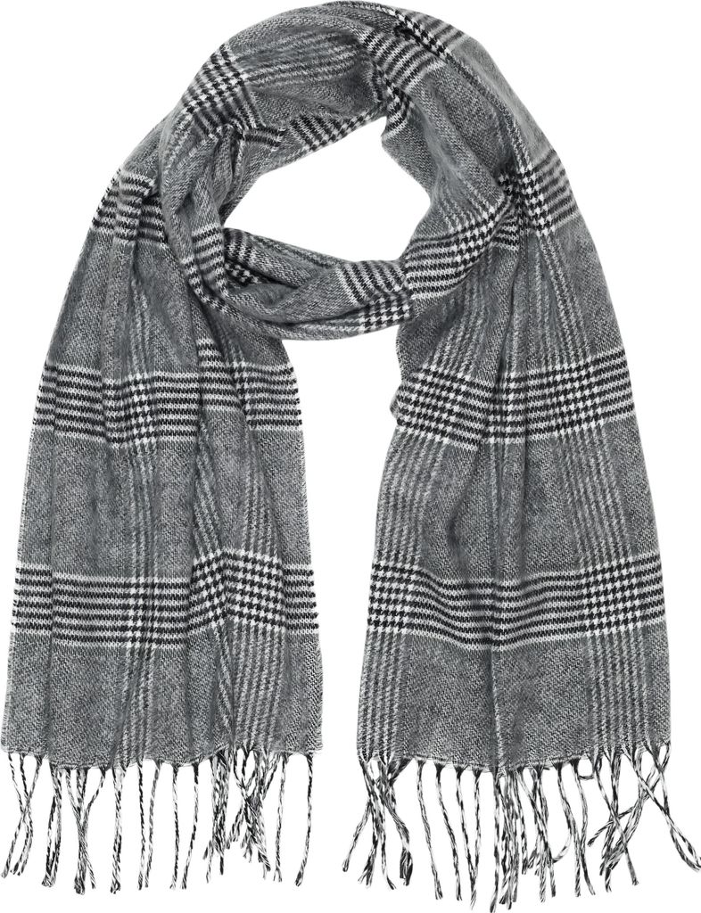 Winterschal Scotland Italy, mit Karomuster von collezione alessandro