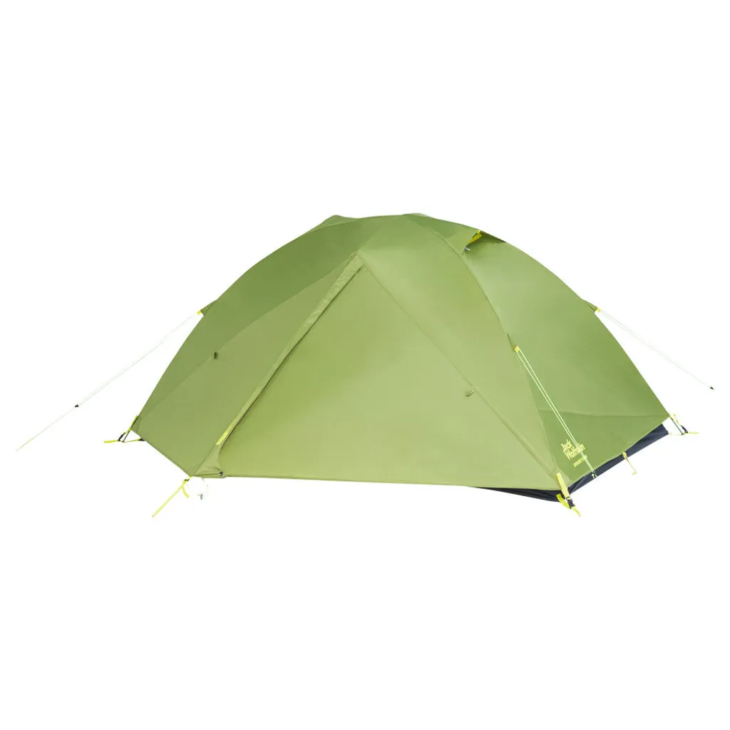 Veste outdoor Jack Wolfskin homme idéale pour camping et marche active bleue