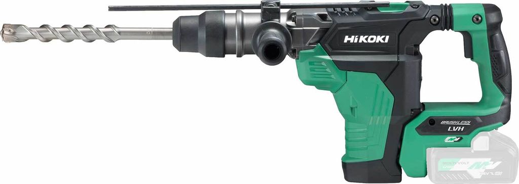 HiKOKI Akku-Bohr- und Meißelhammer DH36DMAW2Z, Abbruchhammer, Stemmhammer, mit langlebigem Schlagwerk, 36V