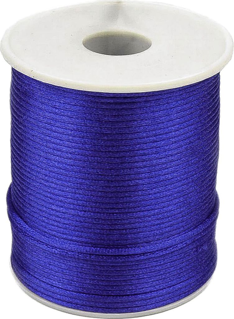 90m Satinschnur 2mm Satinkordel Schmuck-Kordel -Schnur Kumihimo Bänder