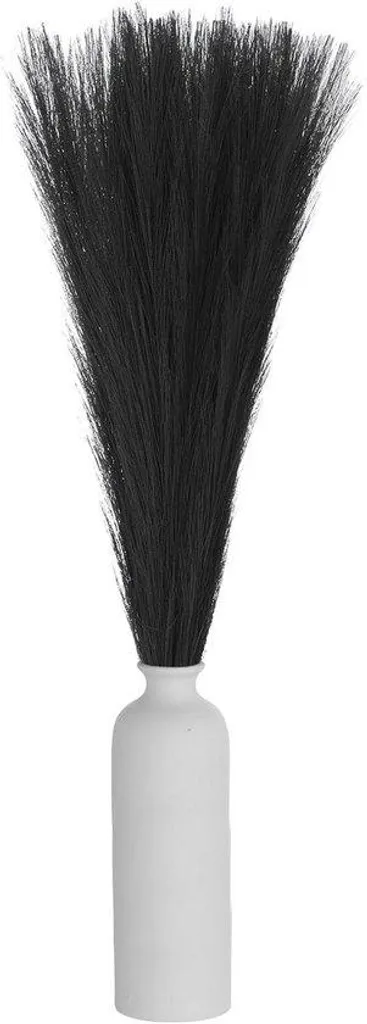 Décoration mariage pampa artificielle noire 43 cm set de 30 tiges luxe