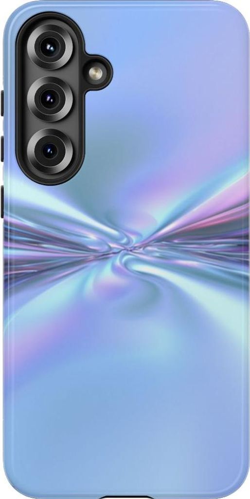 Glänzendes Spiraldesign mit seidigem Schimmer – Hülle Kompatibel mit Samsung Galaxy S25 Plus