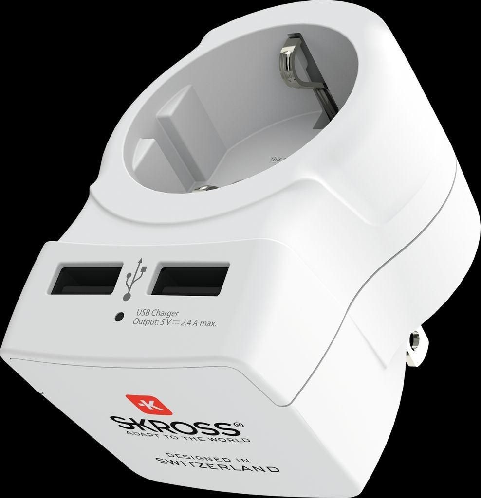 SKROSS Country Travel Adapter - Napjec adaptr - 15 A - 3 Obrázek produktu 