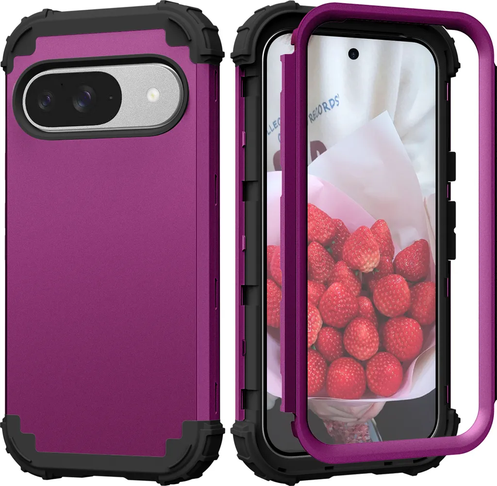 Custodia Google Pixel 10 / 10 Pro Viola: Cover 3in1 Antiurto Robusta
