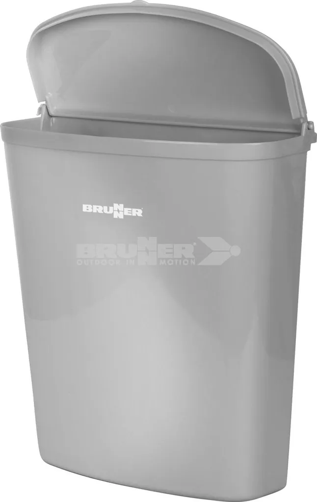 Corbeille Brunner Pillar Blanche Compacte et Robuste pour Caravane