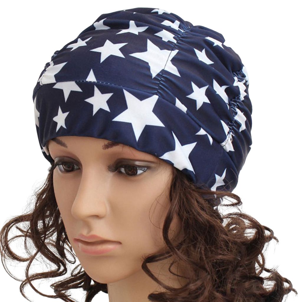 Badehut, einfarbig, schnelltrocknend, wasserdicht, extra weich, ultraleicht, schützendes Nylon, langes und kurzes Haar, plissierter Schwimmbadhut ...