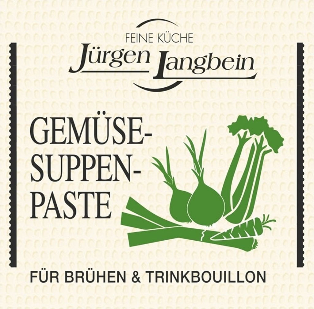 Gemüse-Suppenpaste von Jürgen Langbein, 50g Produktbild 