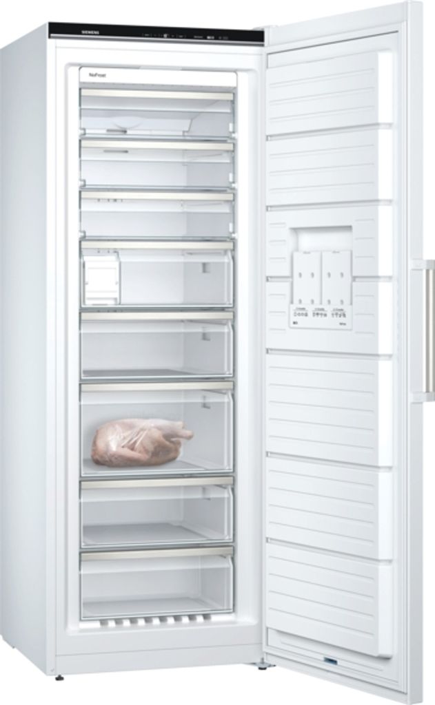 Siemens Gefrierschrank Stand weiß iQ500 GS58NAWDV Produktbild 2