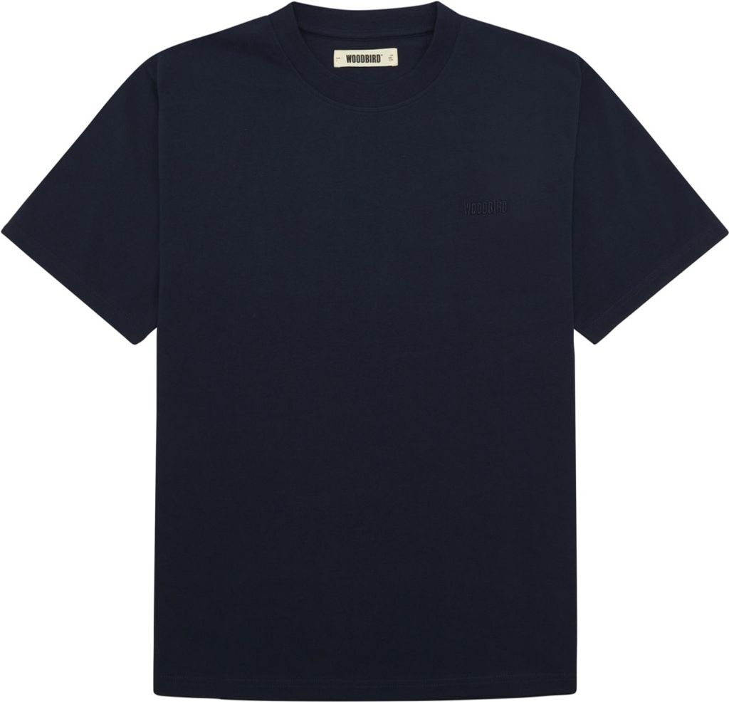 Woodbird WBBaine Base tee 2100-430 Navy