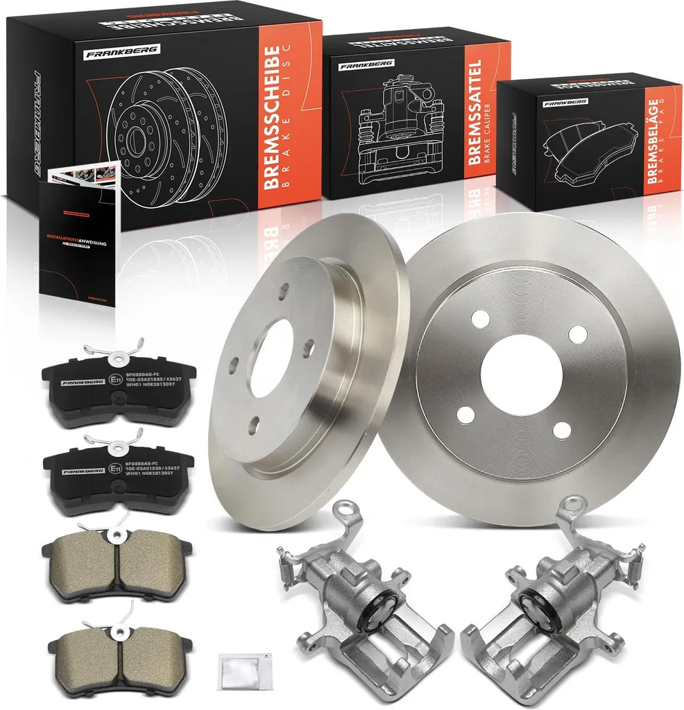 Étriers et Disques de Frein Arrière pour Ford Focus Berline et Break
