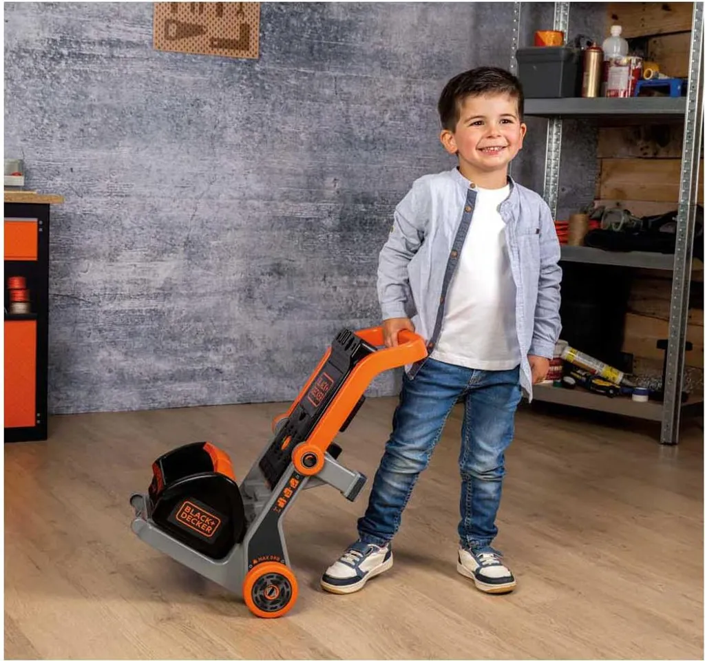 Établi de bricolage enfant Smoby Black & Decker Devil Workmate 3 en 1