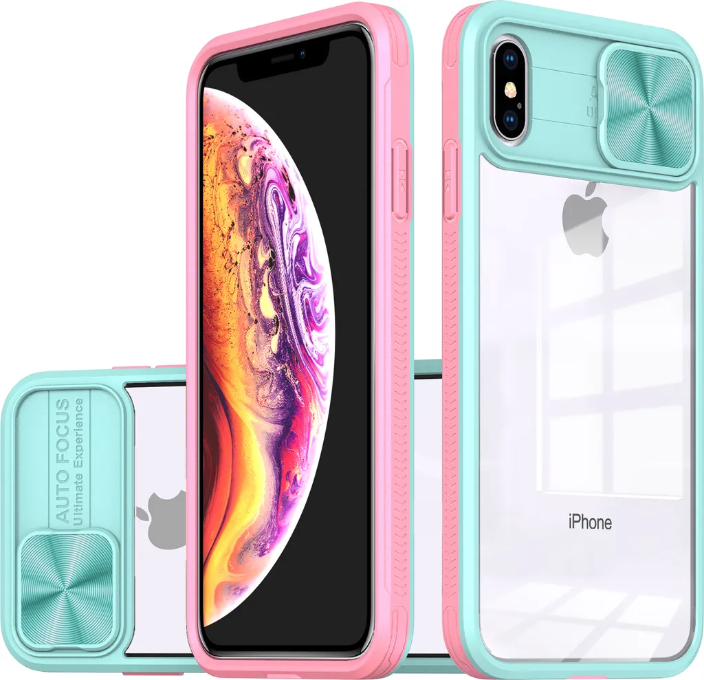 SORAKA Cover Per IPhone XS Max Con Supporto Metallico – Custodia Protettiva Antigraffio Con Piastra Magnetica Per Auto