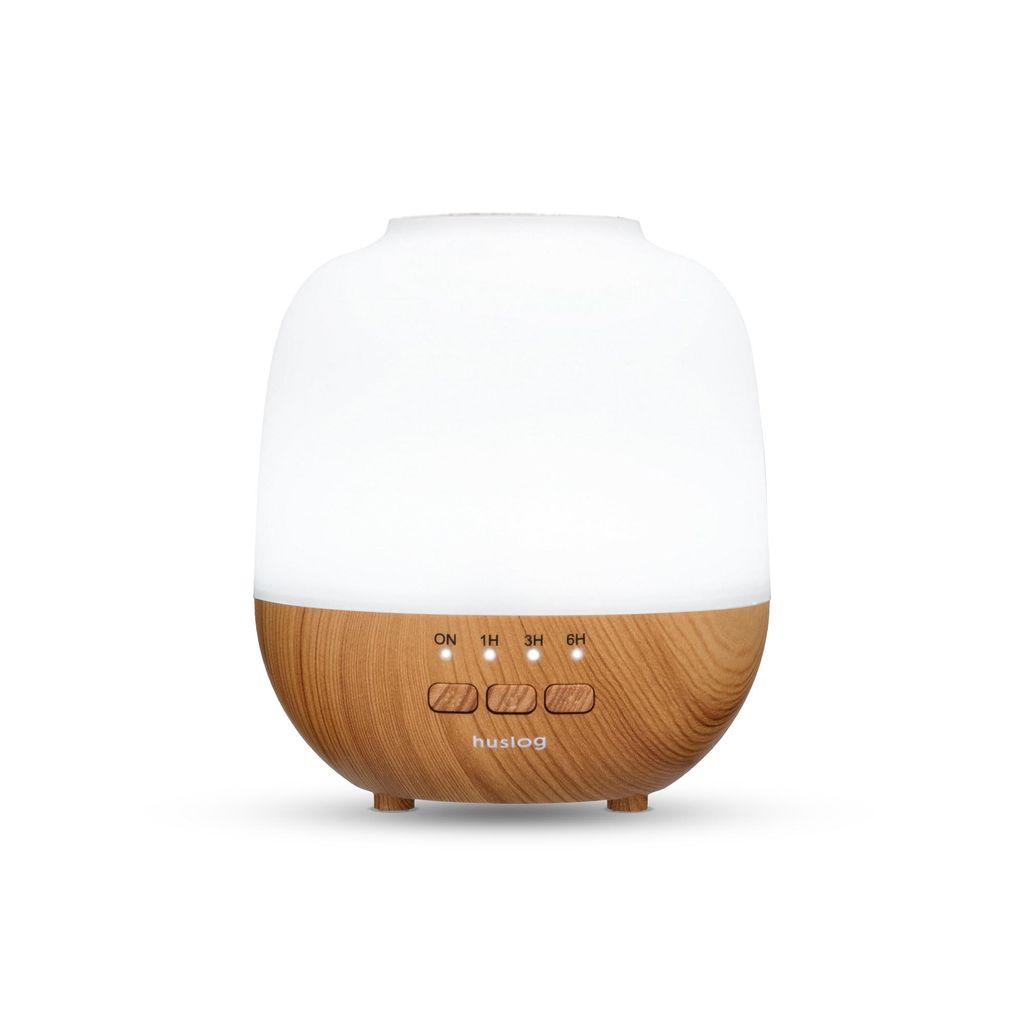 Huslog dyfuzor zapachowy z mleczną pokrywą 120 ml LED USB Zdjęcie produktu 