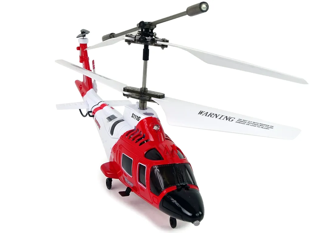 Hélicoptère SYMA S111G R/C Télécommandé avec Gyroscope et Lumières LED