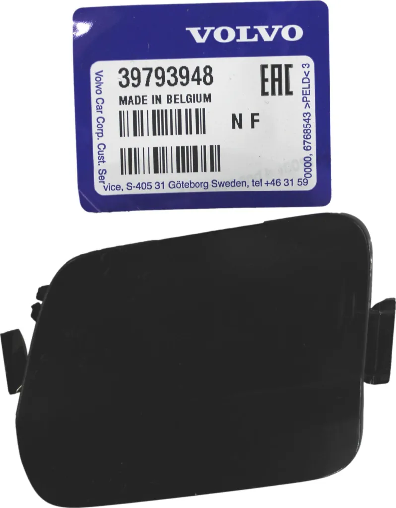 Cache Anneau Remorquage Avant Volvo V60 III OE en ABS Haute Qualité