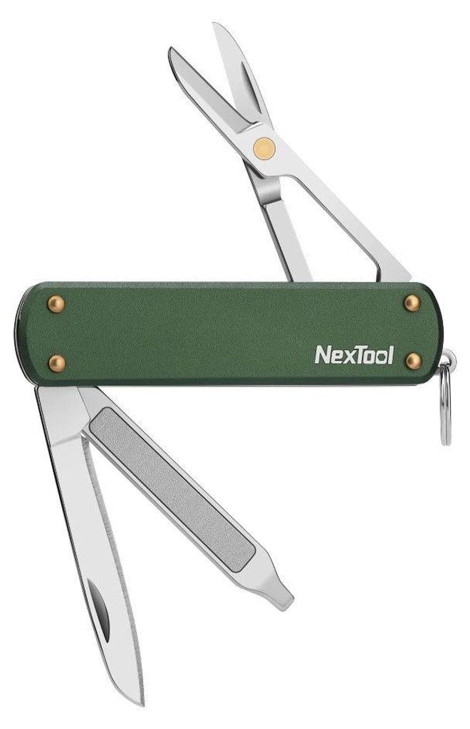 NexTool Mini-Taschenmesser NE0143 4-in-1 grün