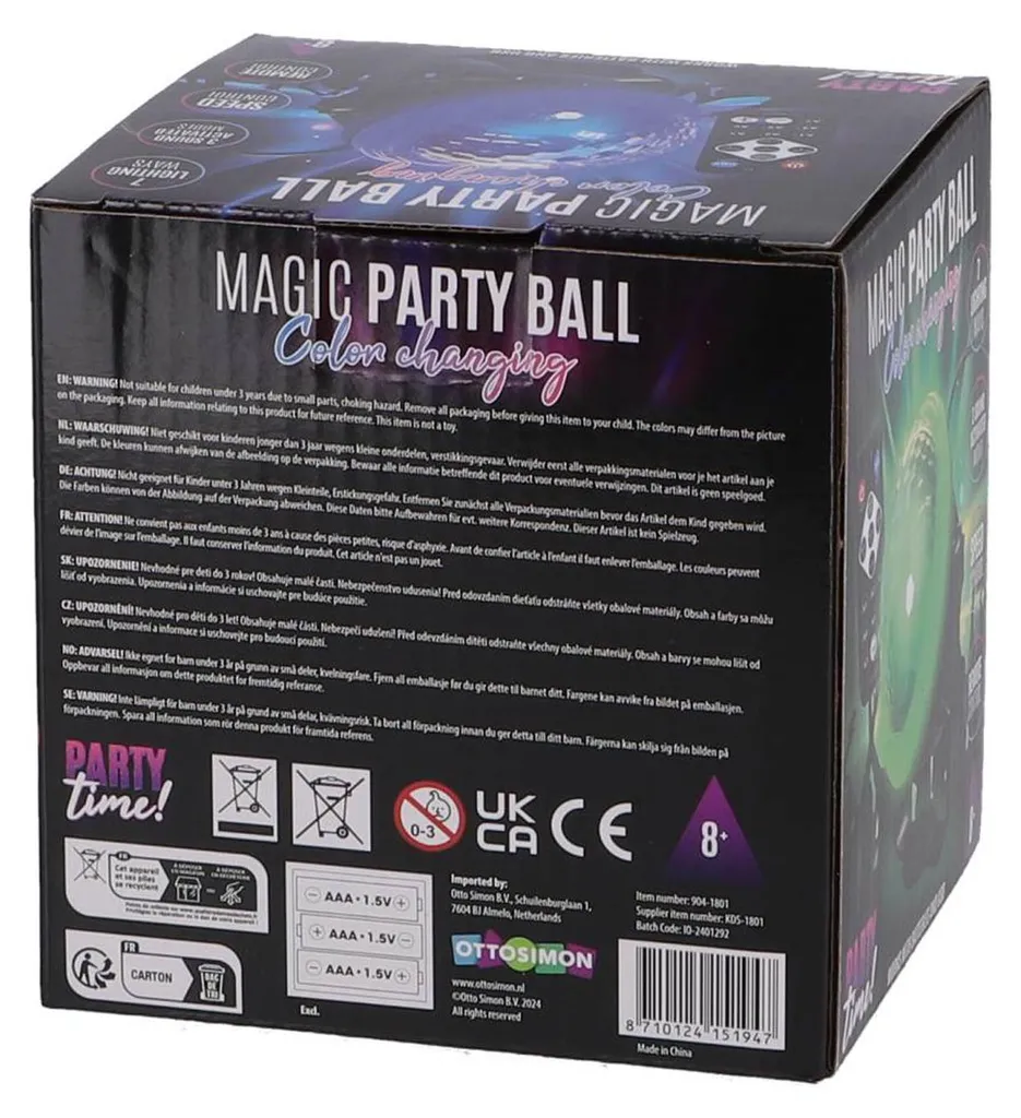 Boule de discothèque télécommandée pour réussir l'ambiance de vos fêtes