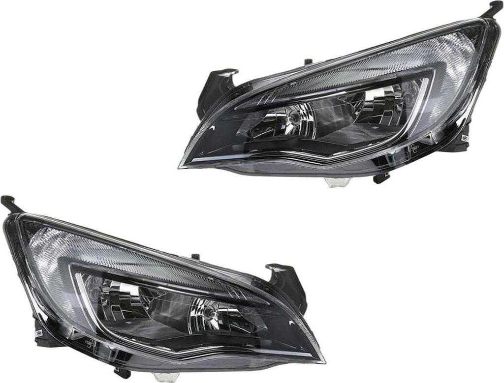 Hauptscheinwerfer-Set 12 V W21/5W H7/H7 FF Halogen HELLA für u.a. OPEL ASTRA