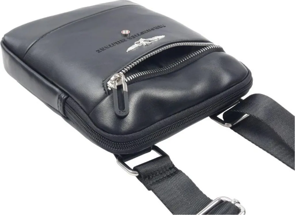 Borsello Aeronautica Militare AM562NE Nero Performance - Outlet Online - 6