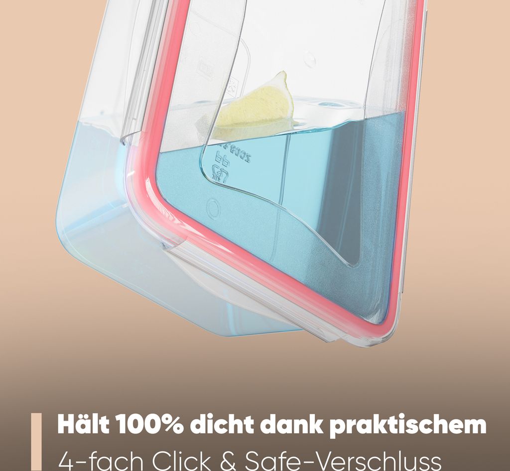 classbach® Frischhaltedosen mit Deckel | 14er Set | 100% Produktbild 2