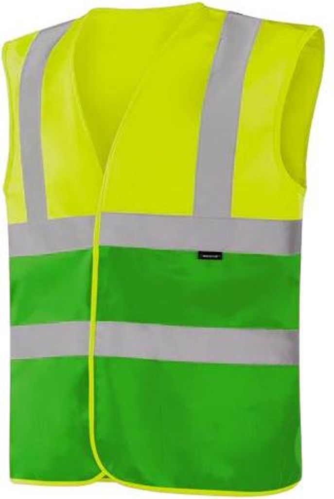 SAARBRUCKEN Hi-vis Weste GELB/GRÜN Größe: 3XL