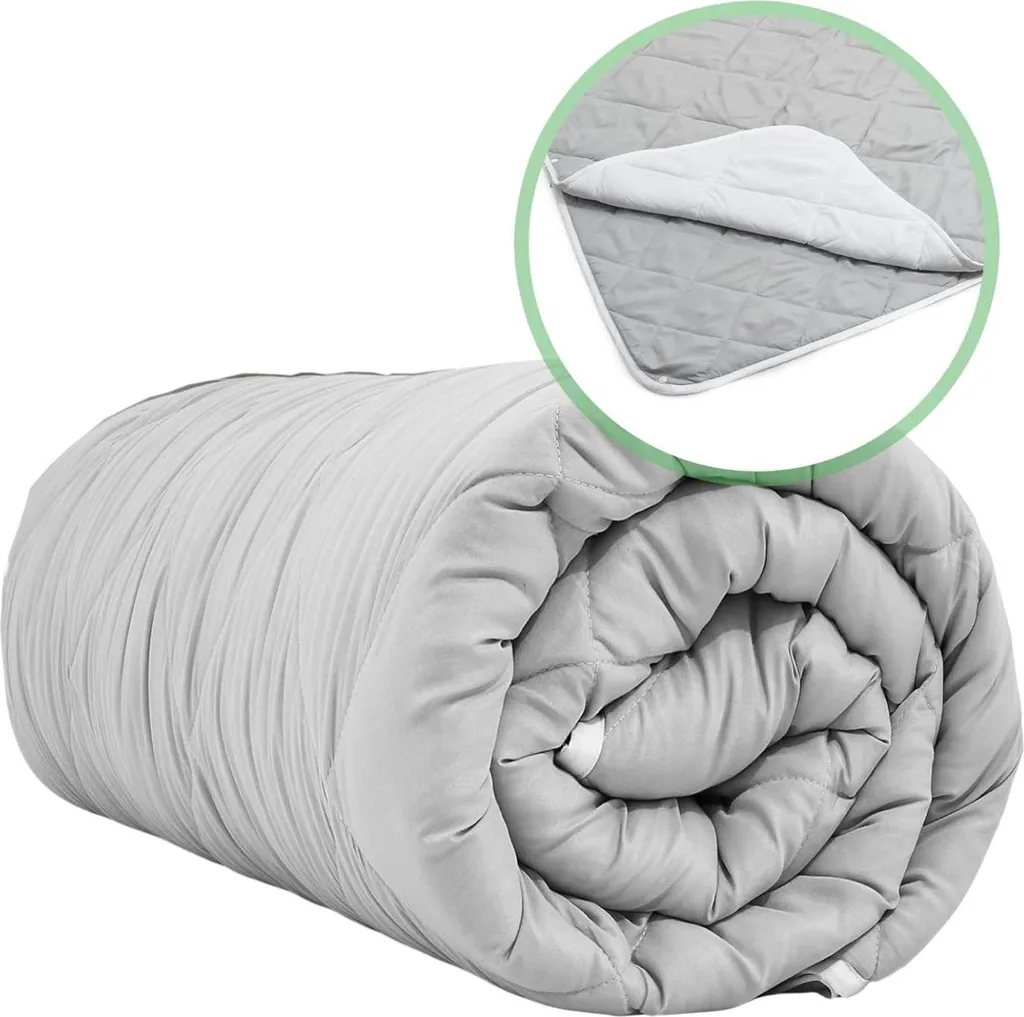 Couette Antiallergique Welldora 155x220 cm Douce et Respirante 2 Pièces