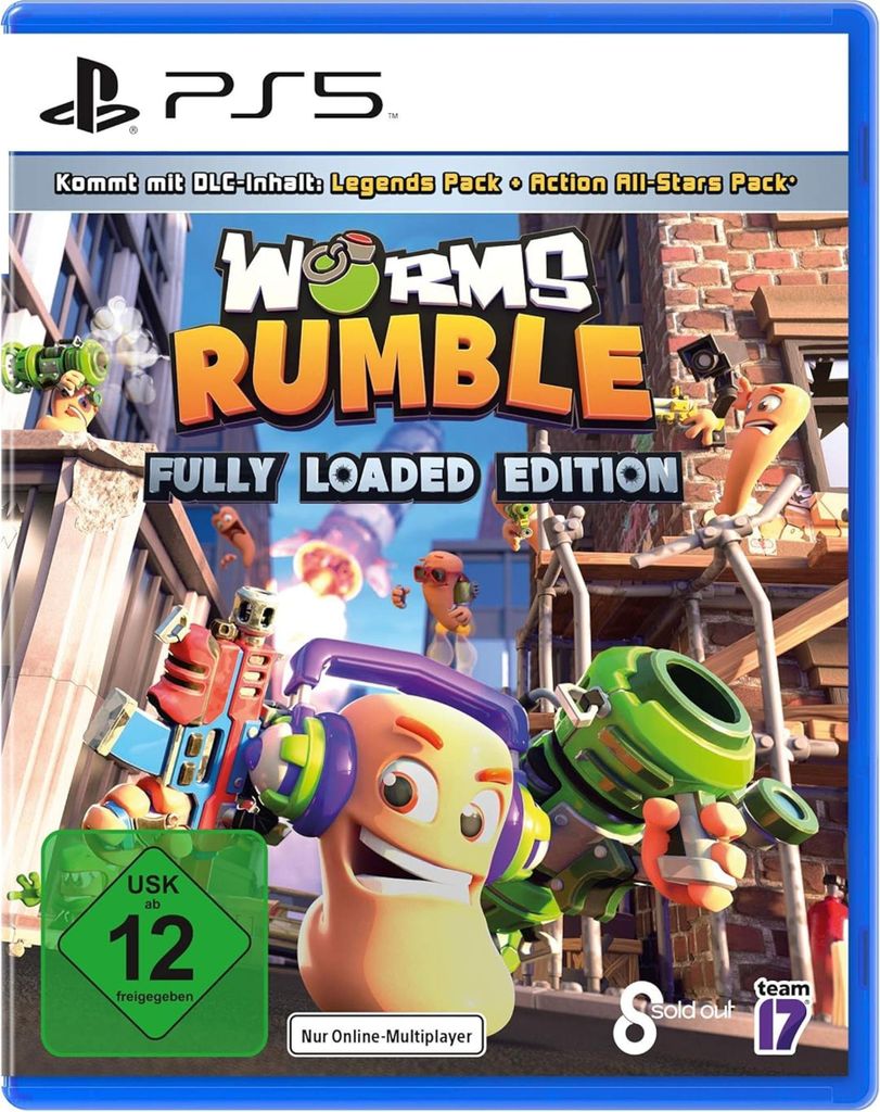 Worms Rumble PS5-Spiel Produktbild 