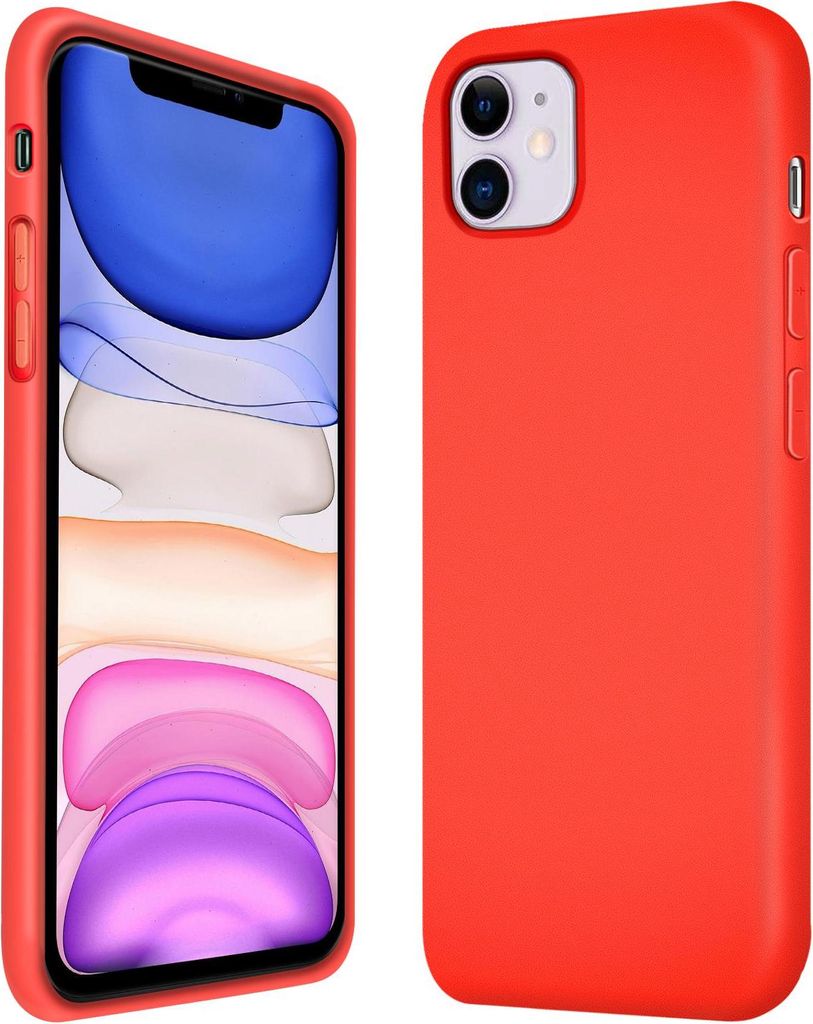 Hülle Apple iPhone 11 Handy Schutz Cover Silikon Gel Case Produktbild 