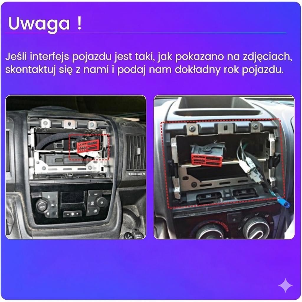 Czerwony kabel adaptera wtyczki Do Fiat Ducato Peugeot Zdjęcie produktu 
