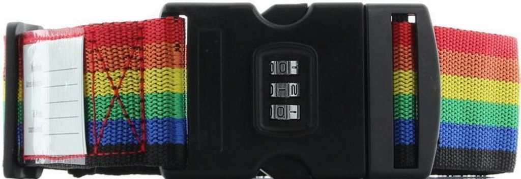 Leder Meid Koffergurt Zahlenschloss KG3 Multi