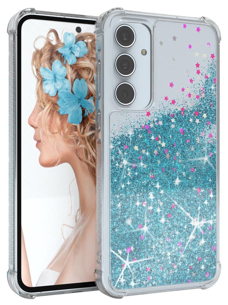 EAZY CASE - Glitzer Hülle kompatibel mit  Samsung Galaxy Produktbild 