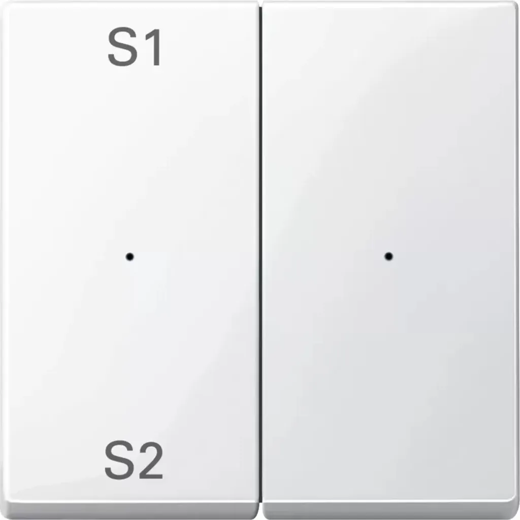 Merten MEG5226-0319 Interrupteur Blanc anti-jaunissement durable