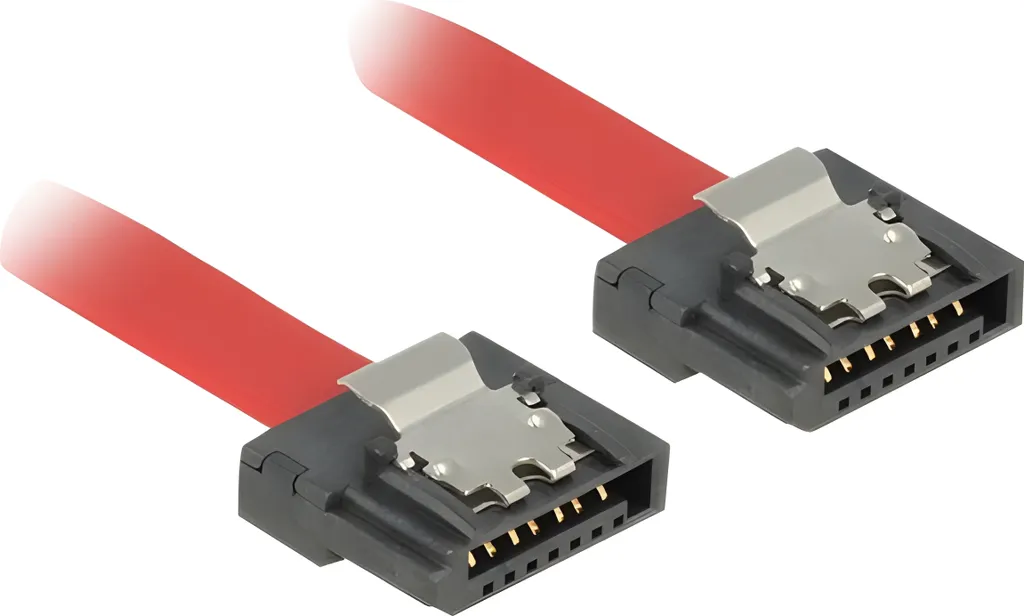 Cavo SATA III Delock FLEXI 70cm Rosso - Alta Flessibilità 6Gb/s
