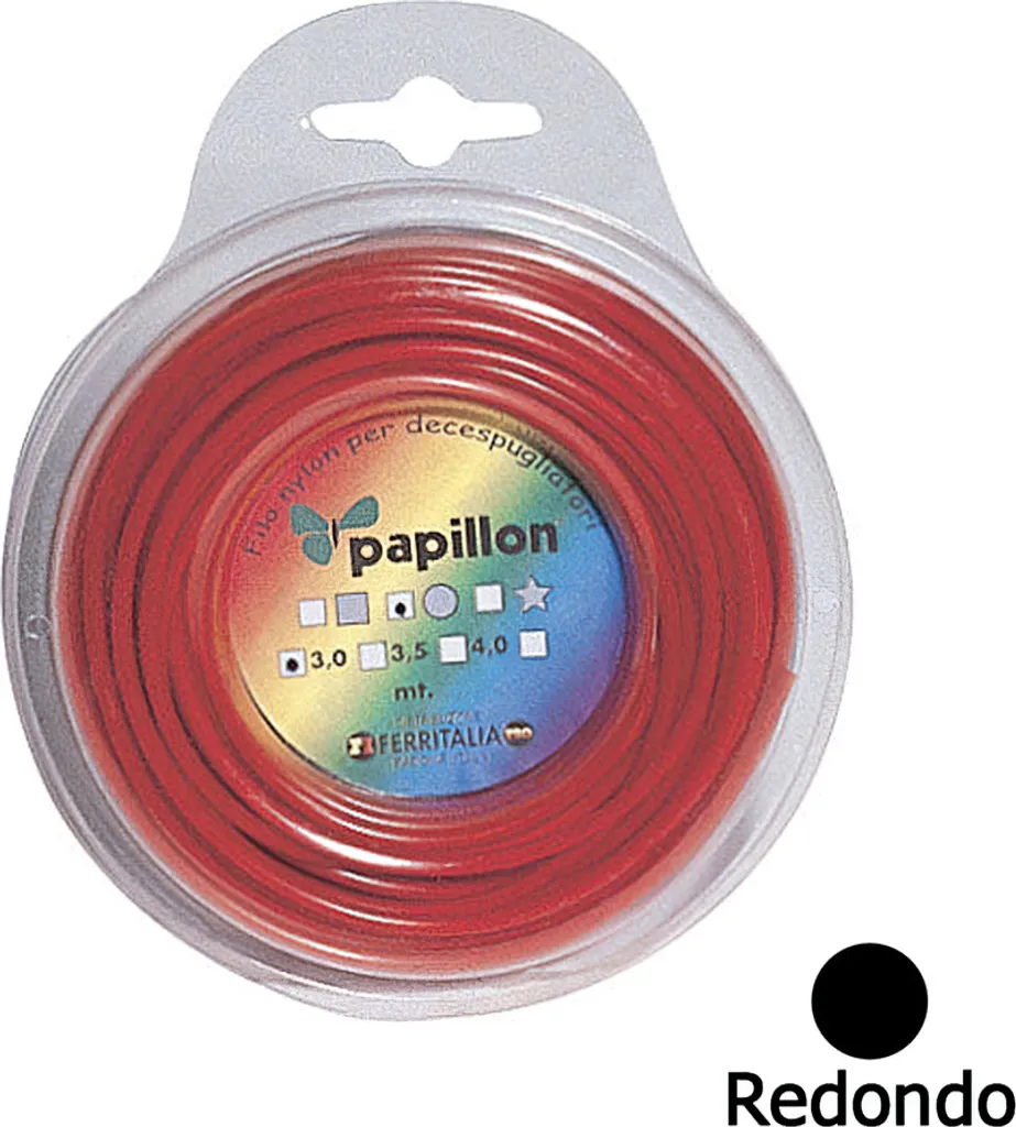 Filo di nylon professionale rotondo 3,0 mm. (9 metri)